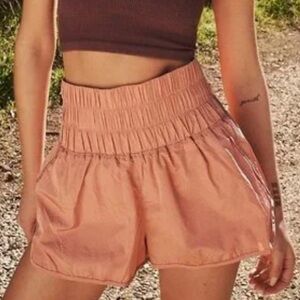 Free People Movement The Way Home Women's Peach Shorts